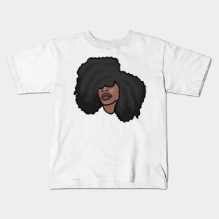 Brown Skin Girl Incognito Kids T-Shirt